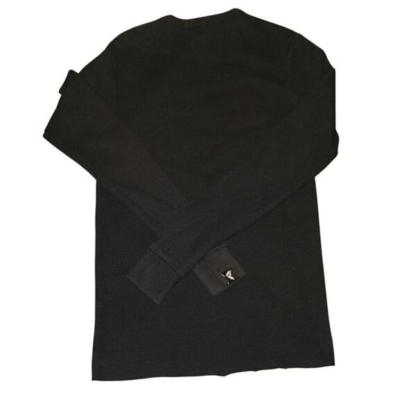 Famous Stars & Straps Black Thermal Long Sleeve Shirt Size M - Picture 2 of 5